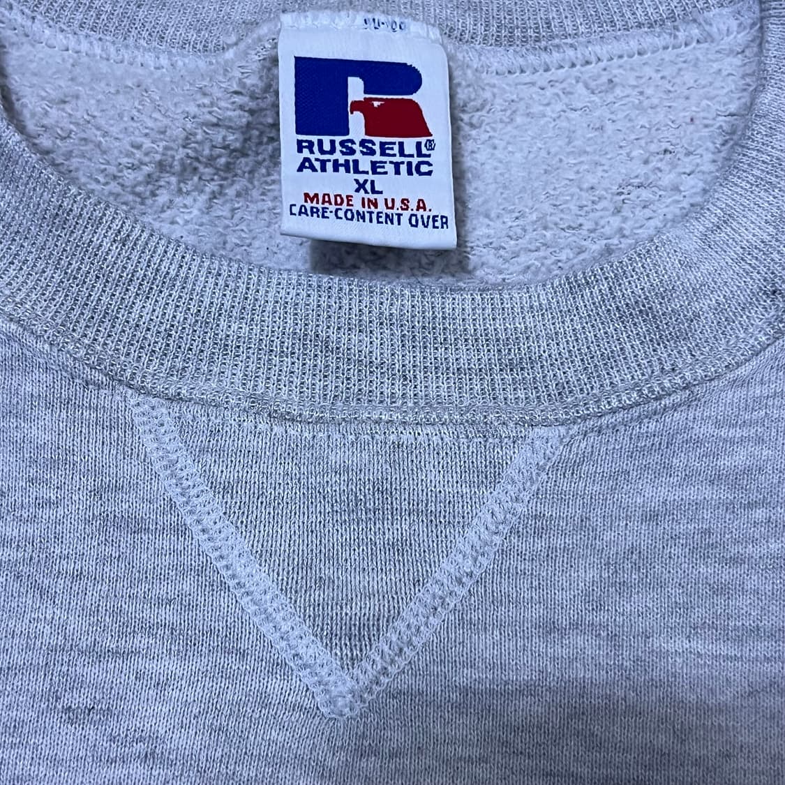 러셀 스웻셔츠 그레이(XL) USA 상품이미지4