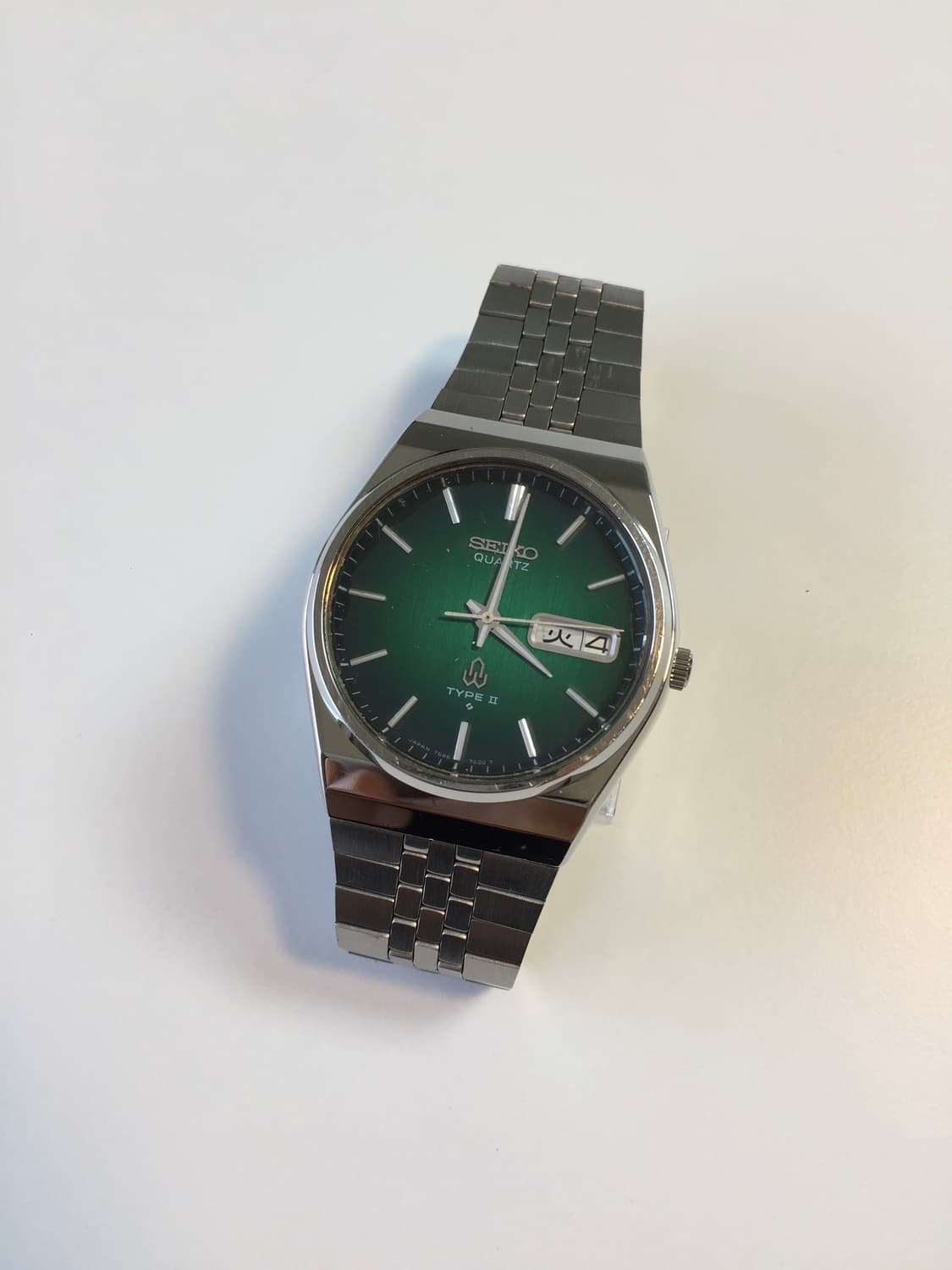 70s seiko type 2 green gradation dial 상품이미지6