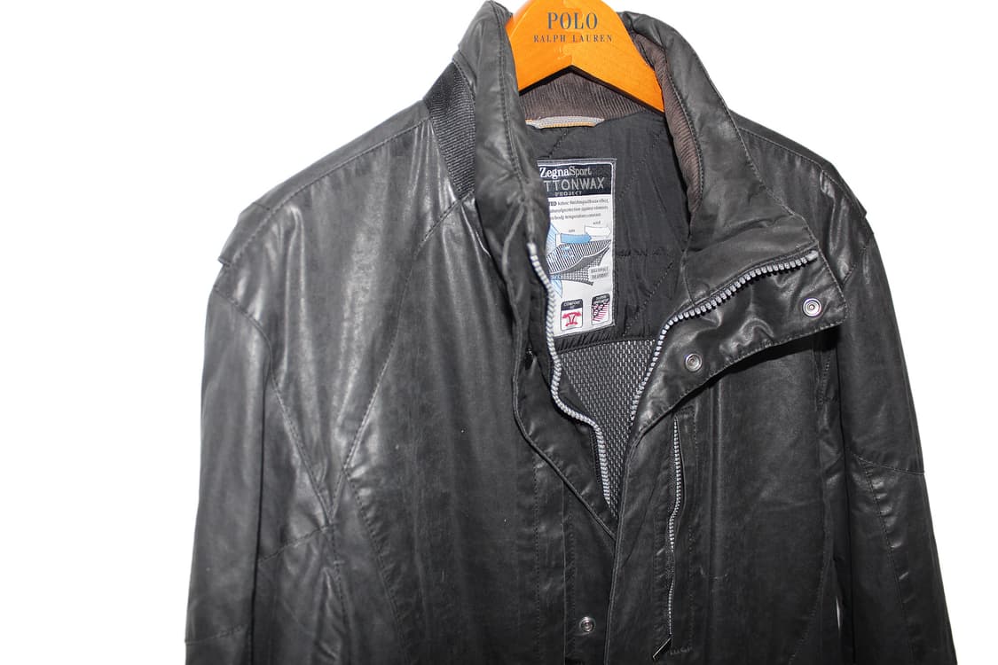 Ermenegildo Zegna Cotton Waxed Jacket 상품이미지3