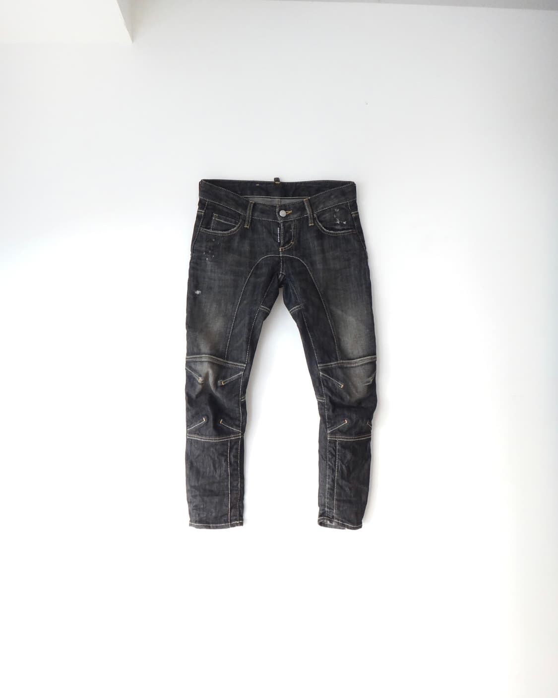 DSQUARED2 Biker cropped denim pants 상품이미지1