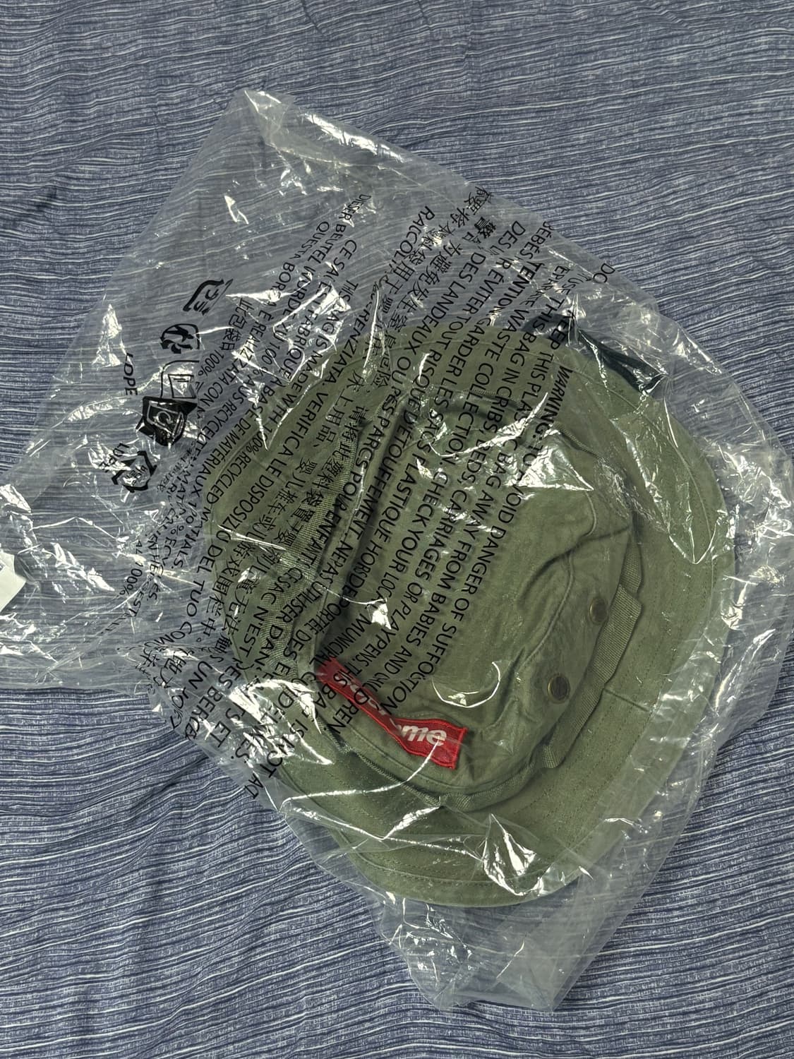 [M/L] 슈프림 24fw 밀리터리 부니햇 올리브 상품이미지3