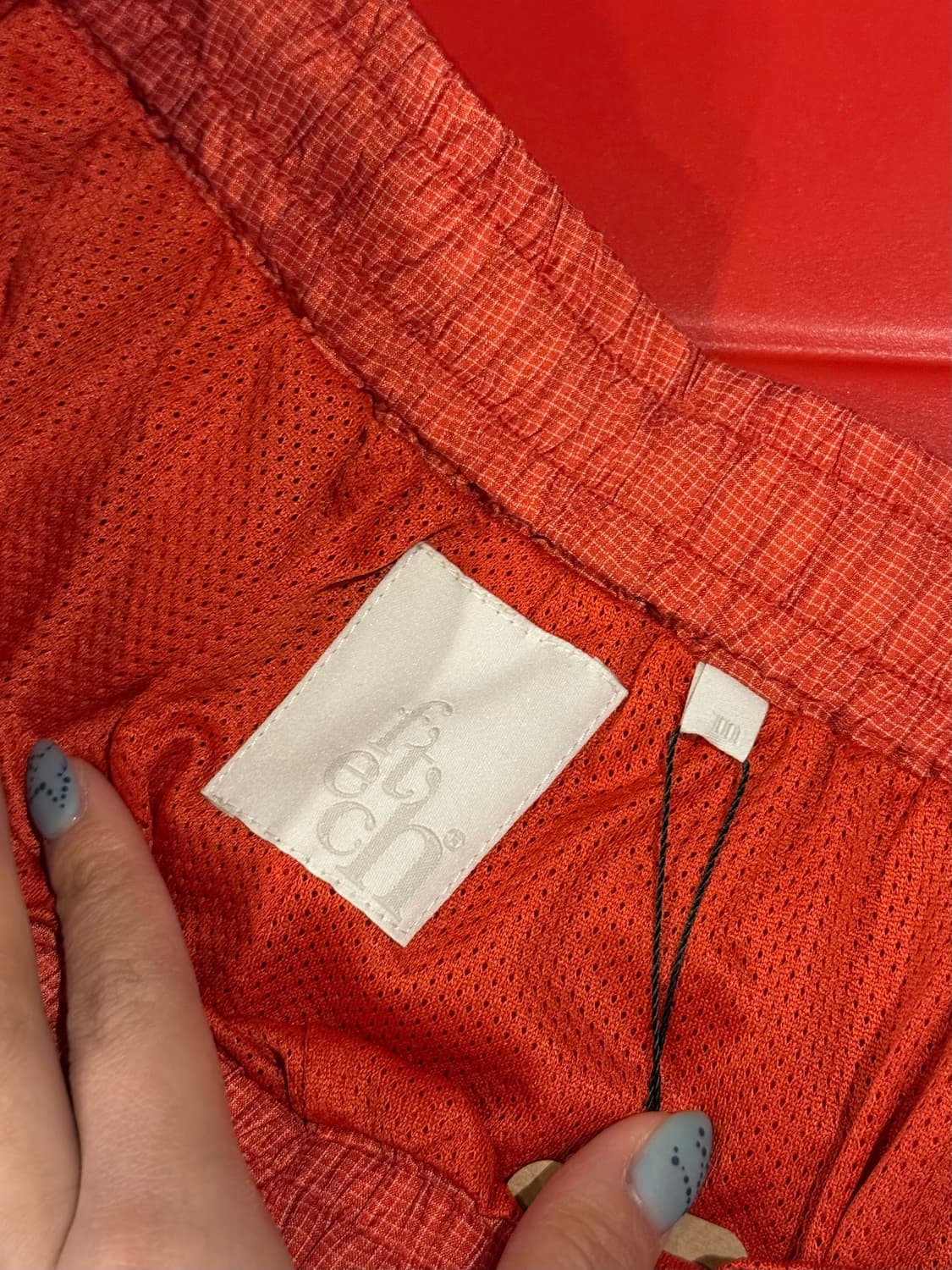 ✔️ fetch 페치 Anorak Jacket orange 셋업 상품이미지9
