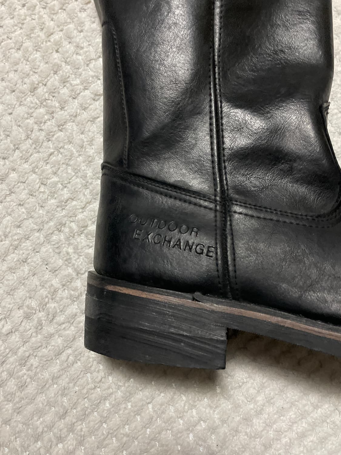 OUTDOOR EXCHANGE 아웃도어 익스체인지 레더 페코스 부츠 상품이미지5