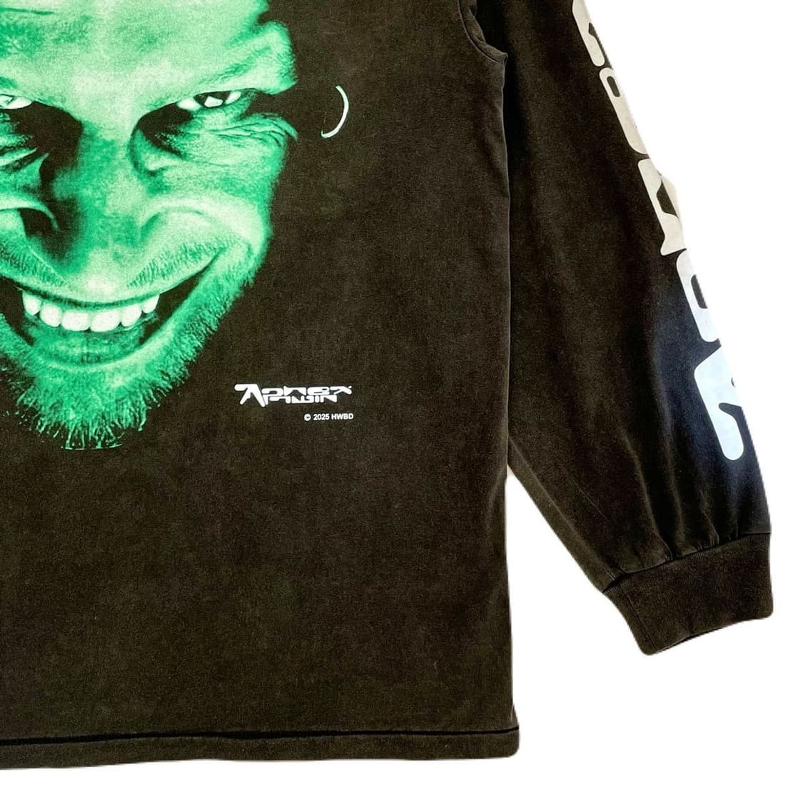 Aphex twin 에이펙스트윈 긴팔티셔츠 밴드티 빈티지 XL 상품이미지4