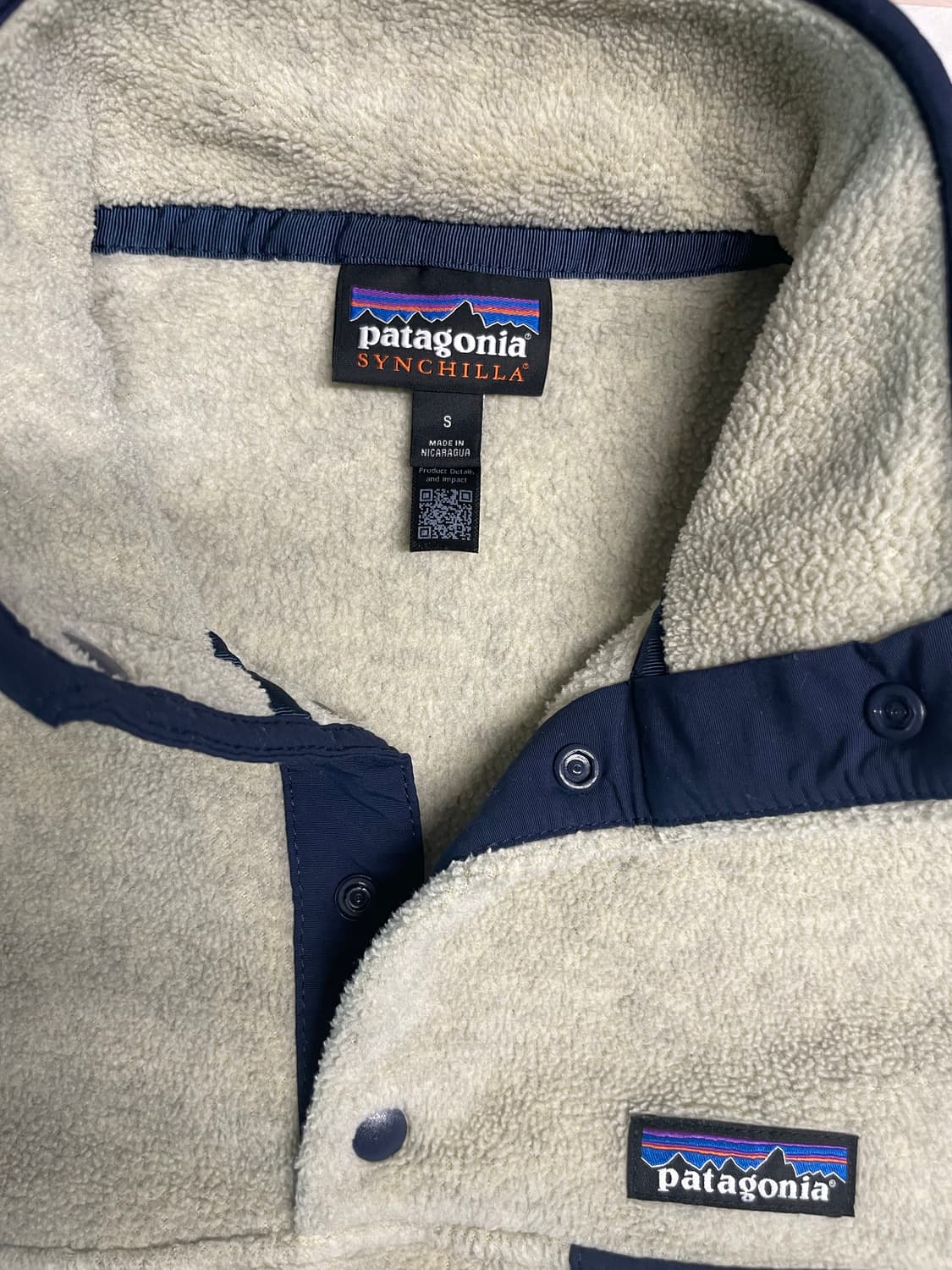 파타고니아 신칠라 오트밀 남성 S 라이트웨이트 상품이미지2