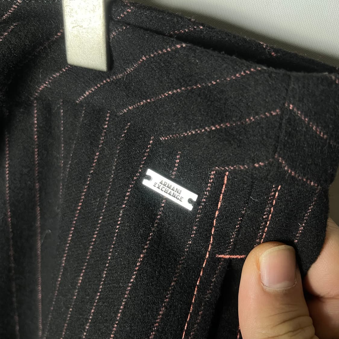 [A/X] 아르마니 익스체인지 스트라이프 절개 울팬츠 (새상품) 상품이미지6