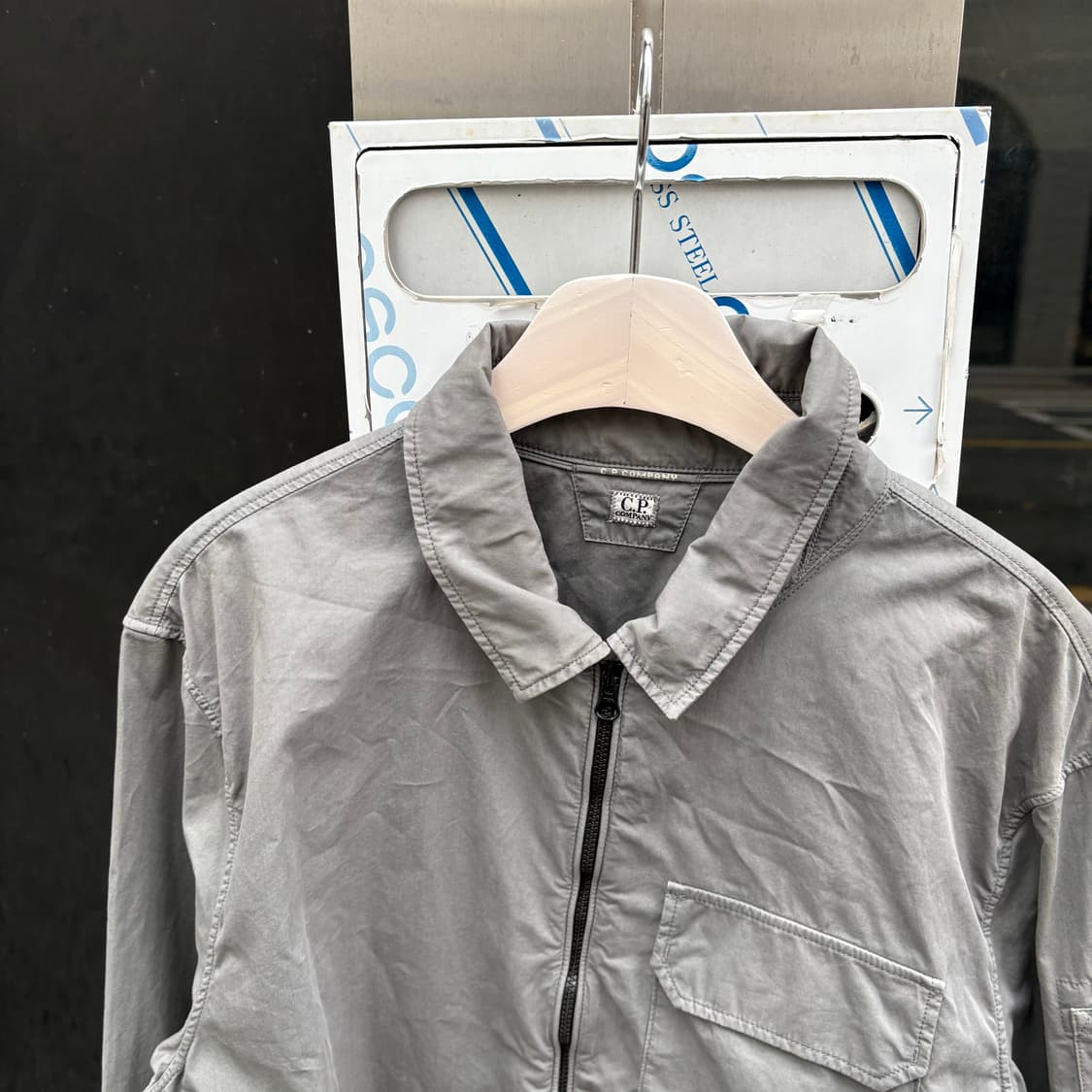 씨피컴퍼니 렌즈 집업 오버셔츠 자켓 상품이미지2