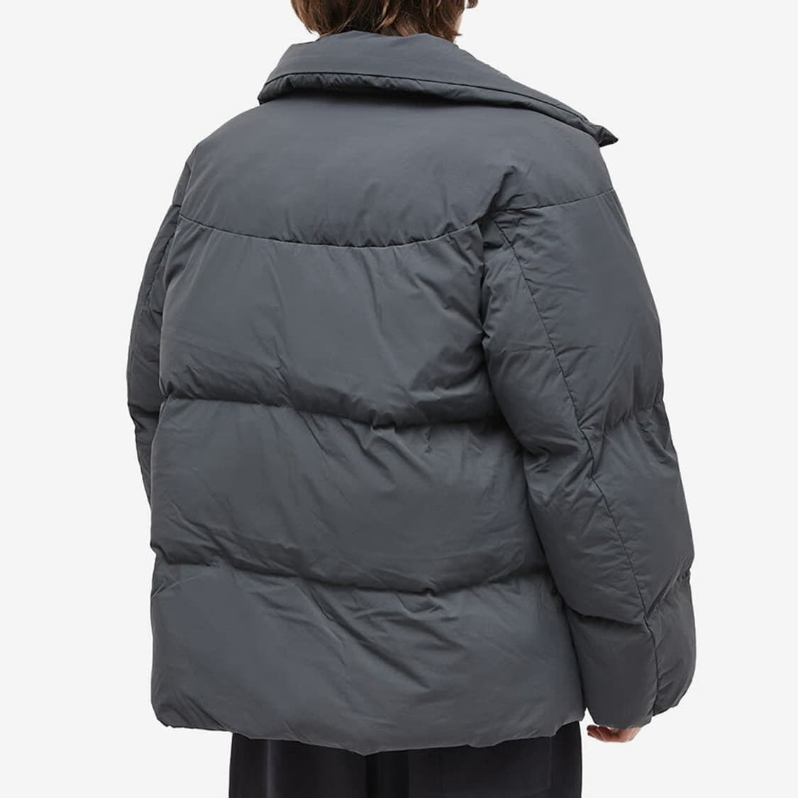 스튜디오 니콜슨 오젝트 에코다운 테크 발열 인젝션 다운 숏 자켓 플린트 상품이미지6