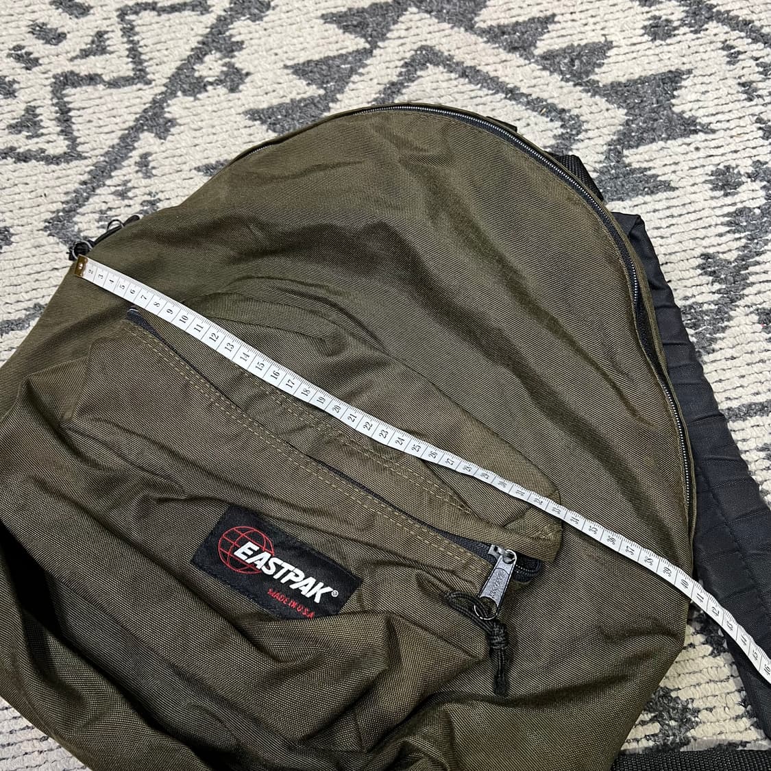 1990s Eastpak USA 이스트팩 올리브 백팩 상품이미지10