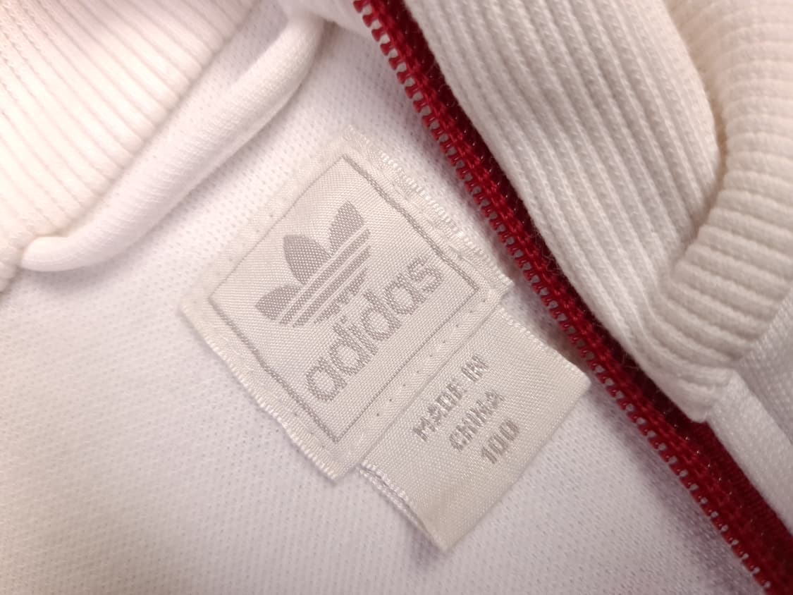 오리지날 아디다스 화이트 레드 삼선 런던 트렉탑져지 상품이미지3