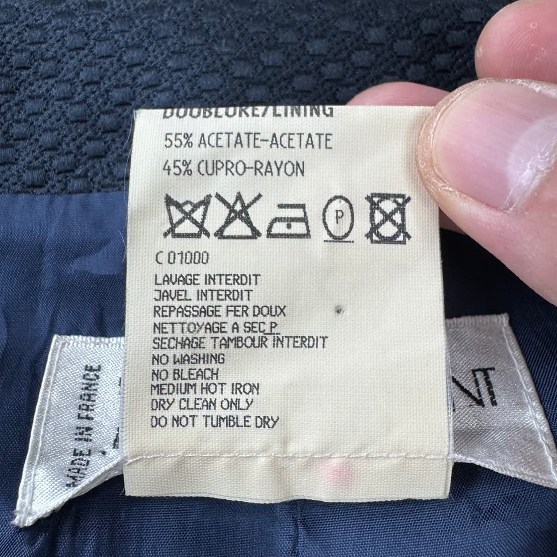 입생로랑 금장버튼 자켓 상품이미지6