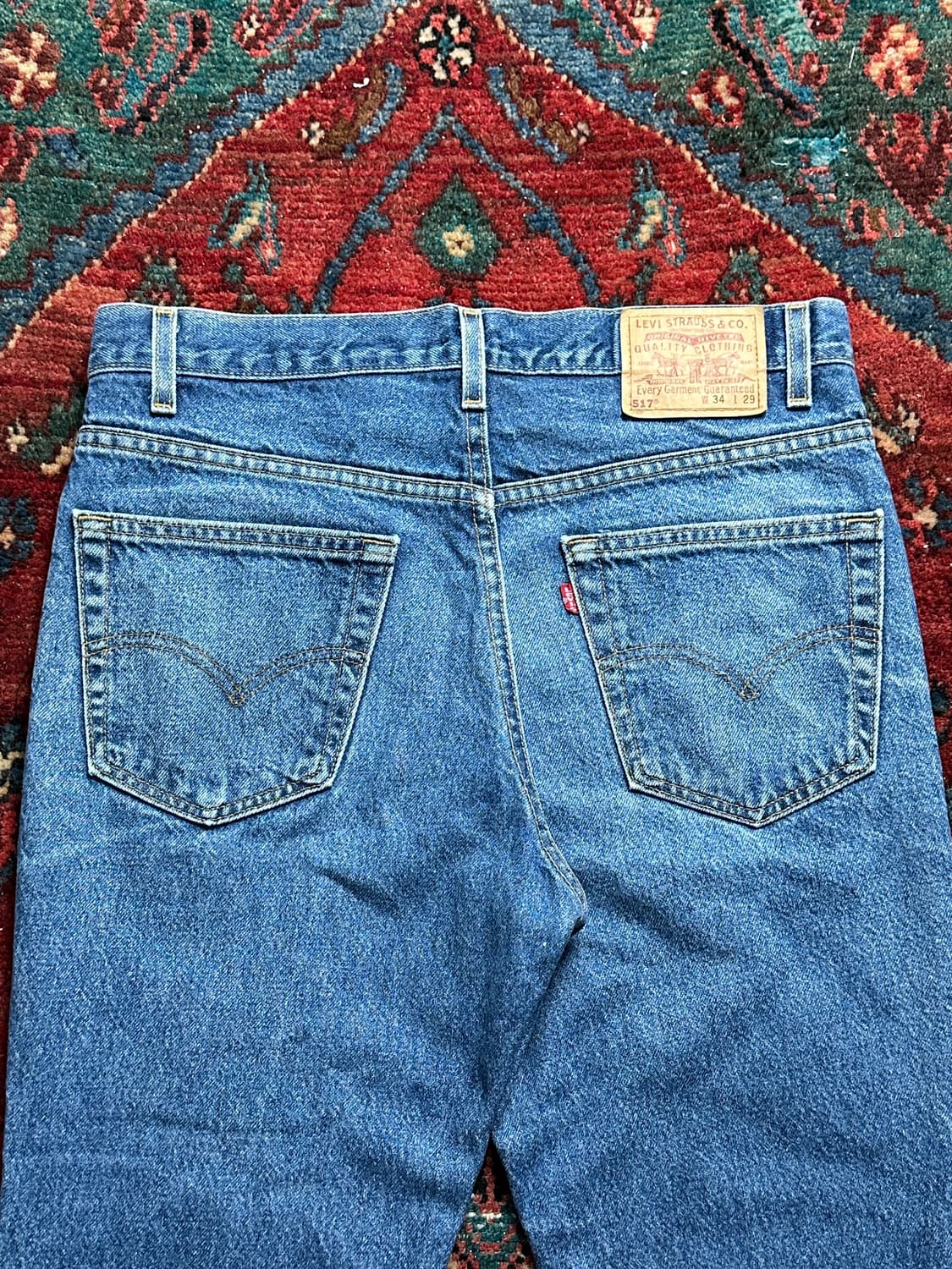90's USA Made 빈티지 리바이스 517 부츠컷 상품이미지6