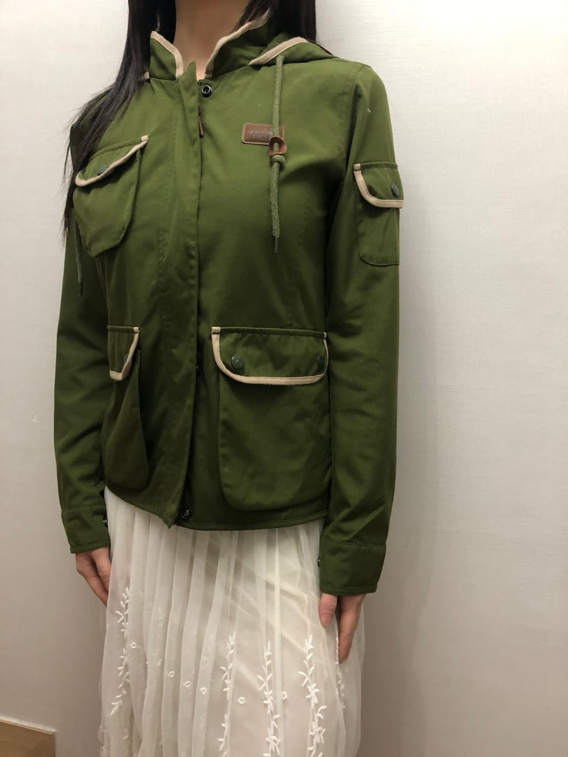 빈티지 노스페이스 그린 포켓 자켓 상품이미지4