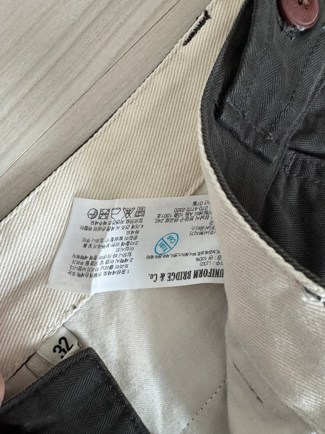 유니폼 브릿지 hbt m43 치노팬츠 상품이미지4