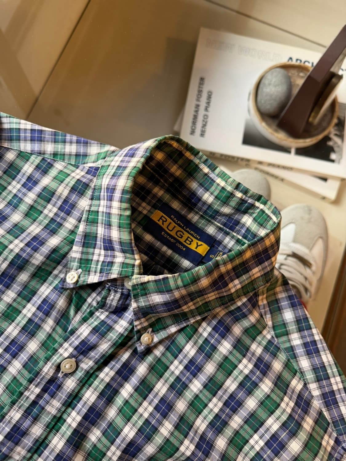 랄프로렌 럭비 버튼다운 셔츠 95 상품이미지6