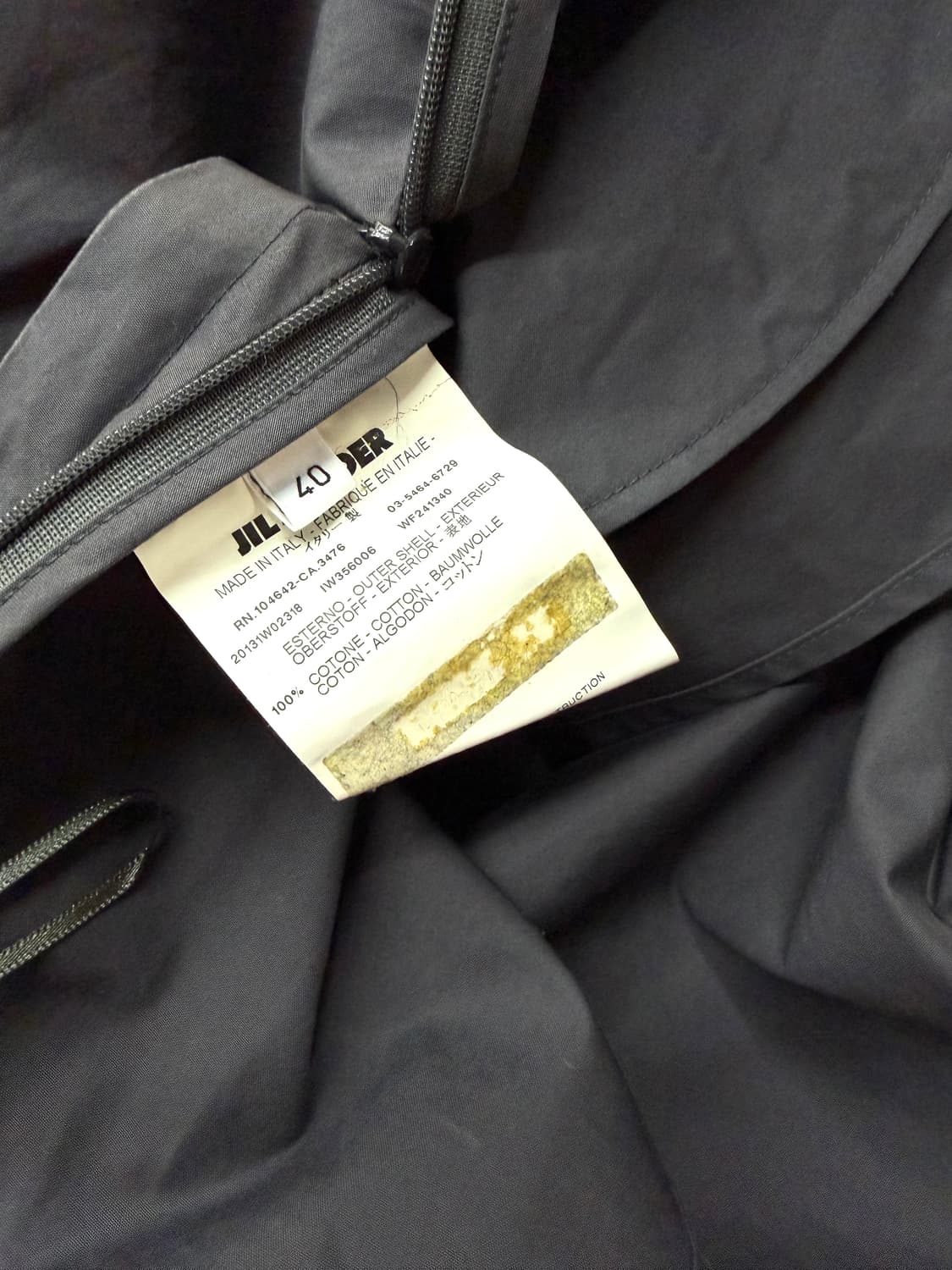 40/ 질샌더 코튼 플레어 스커트 상품이미지8