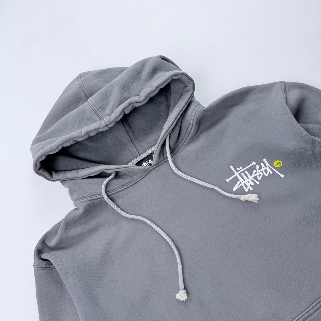 빈티지 스투시 빅로고 후드티셔츠 상품이미지3