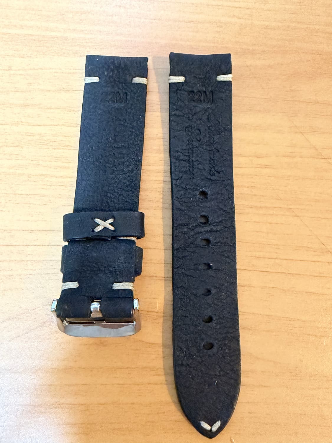 리오스1931 베드퍼드 블랙 스트랩 (22mm, 1회 사용) 상품이미지2