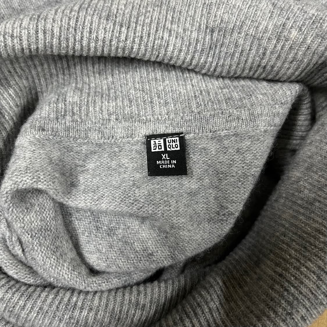 [XL] 유니클로 캐시미어 100% 터틀넥 긴팔 니트 상품이미지5