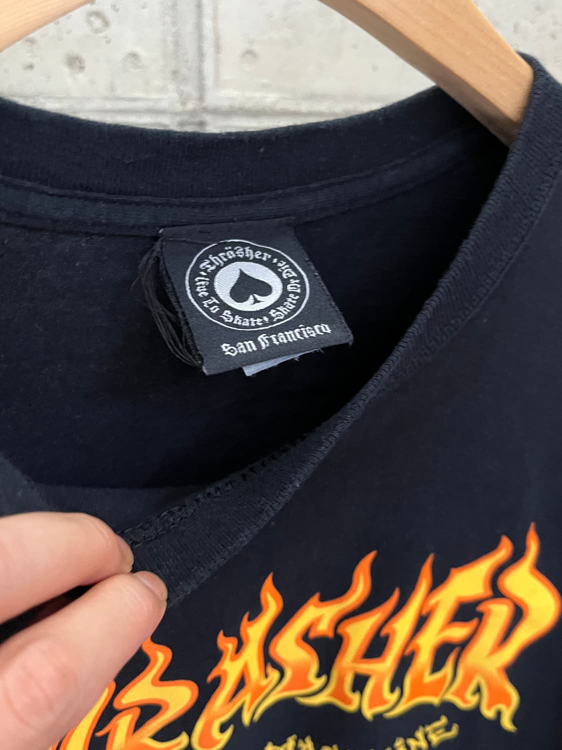 THRASHER T-SHIRT  상품이미지3