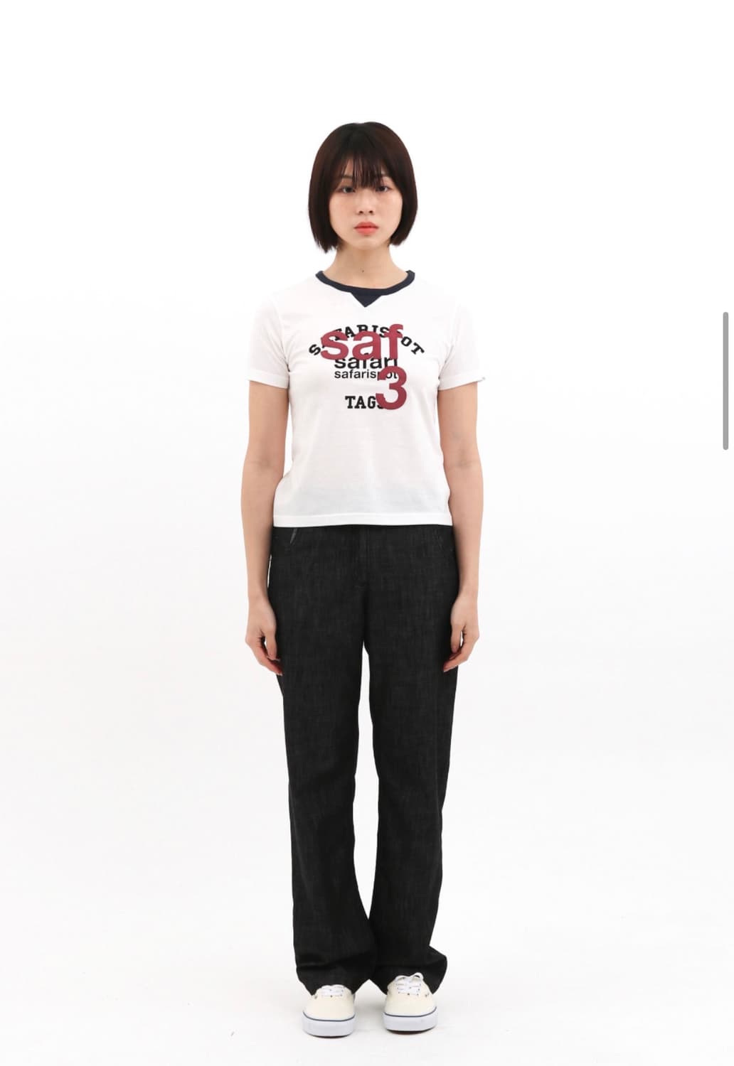 Safarispot 1/2 베이스 스쿨 클럽 티 상품이미지2