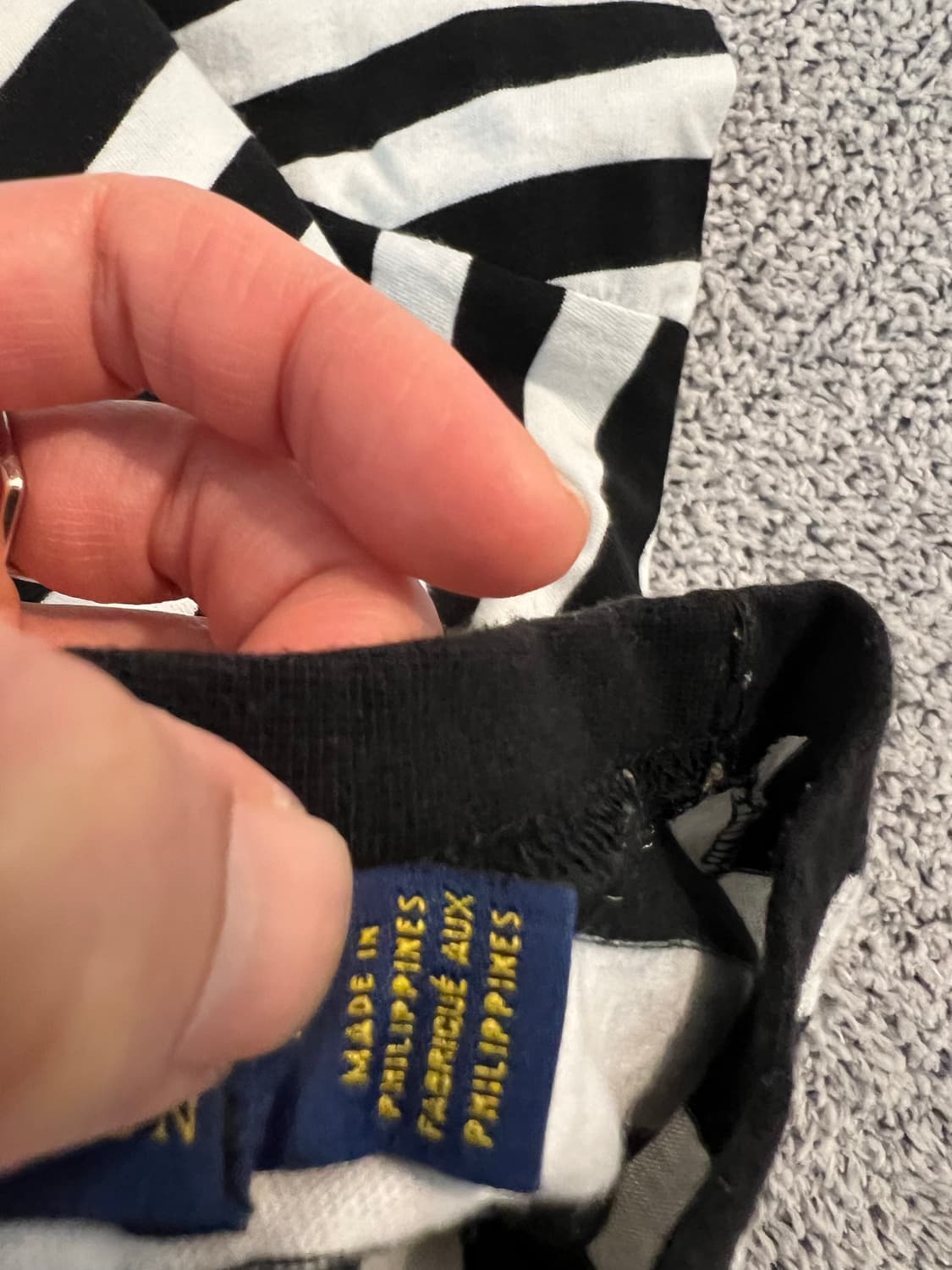 폴로 랄프 로렌 스트라이프 코튼 티셔츠 상품이미지9