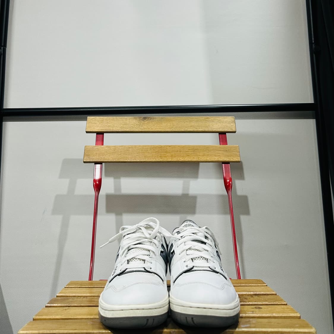 260) 뉴발란스 운동화 남성 남자 신발 550 레더 화이트 상품이미지2