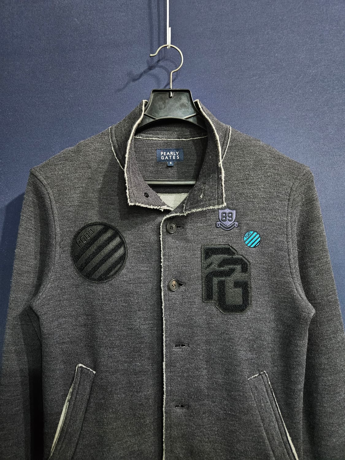 파리게이츠 그레이컬러 남성 슬림핏 100 골프 빈티지 골프자켓  상품이미지7