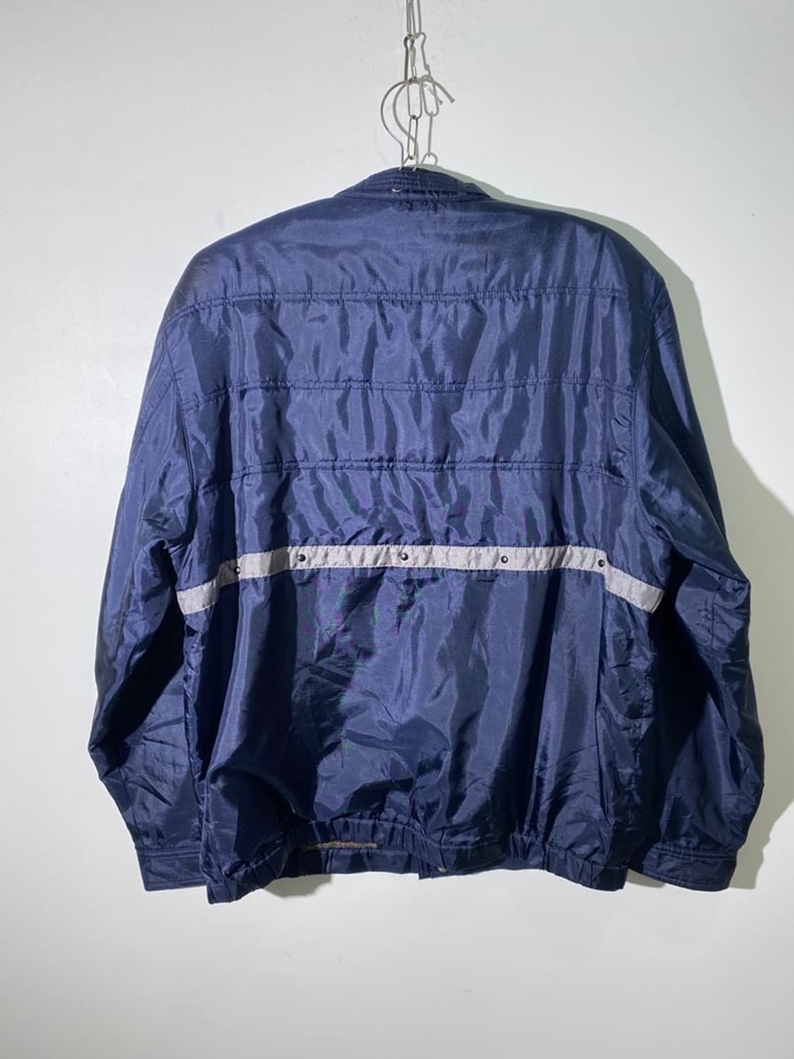 out wear 바이커 블루종 상품이미지2