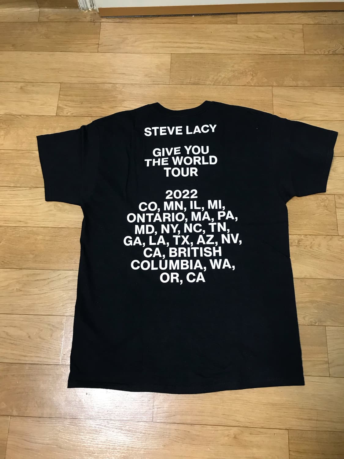 스티브 레이시 2022 'Give You The World Tour머천 상품이미지4