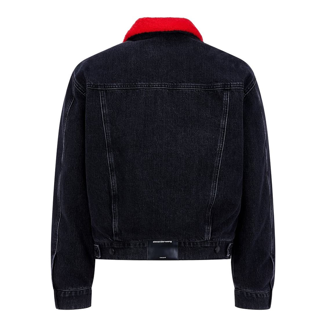 양털 카라 데님 자켓 상품이미지2