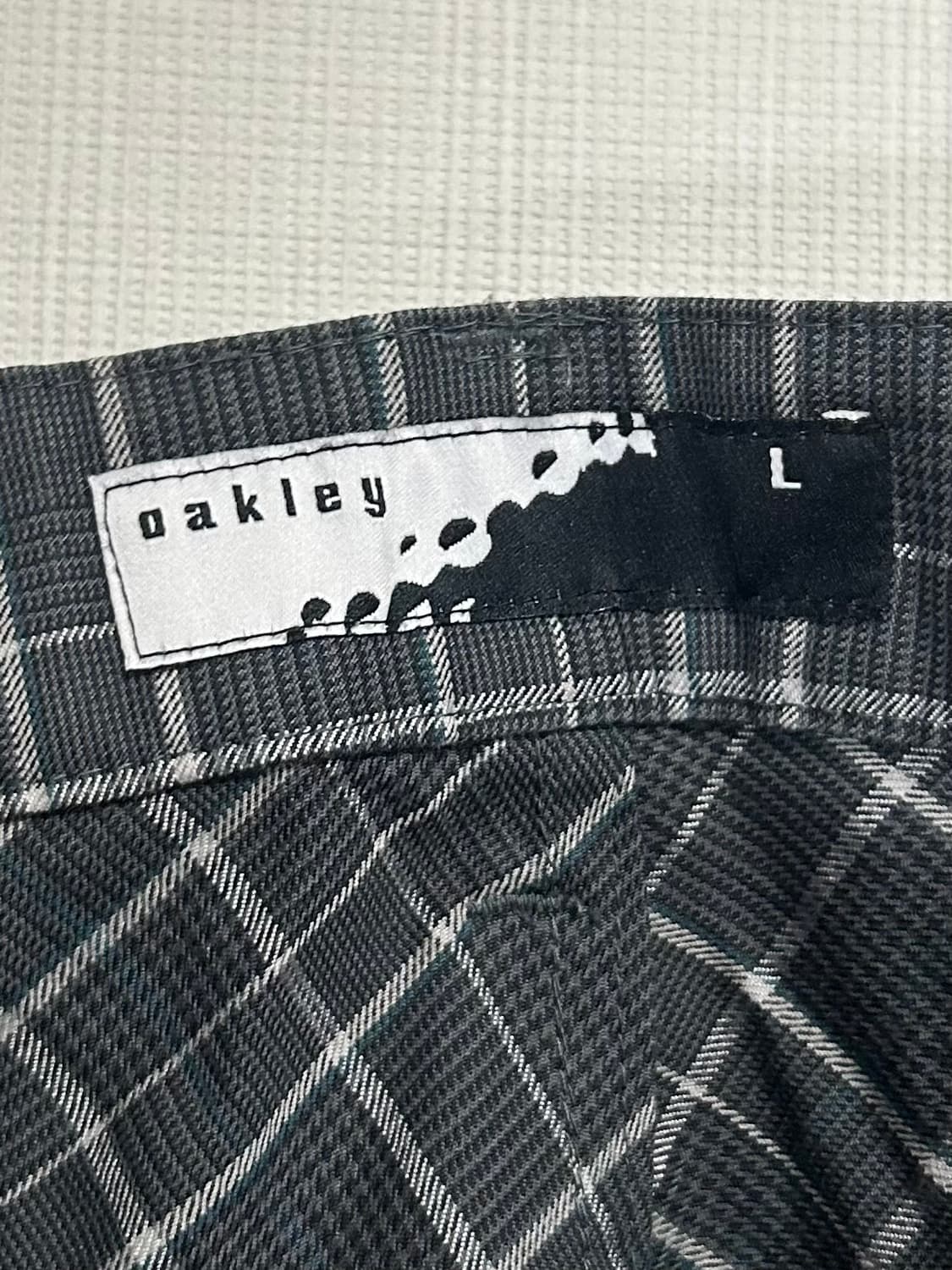 oakley 빈티지체크 세미부츠컷 상품이미지2