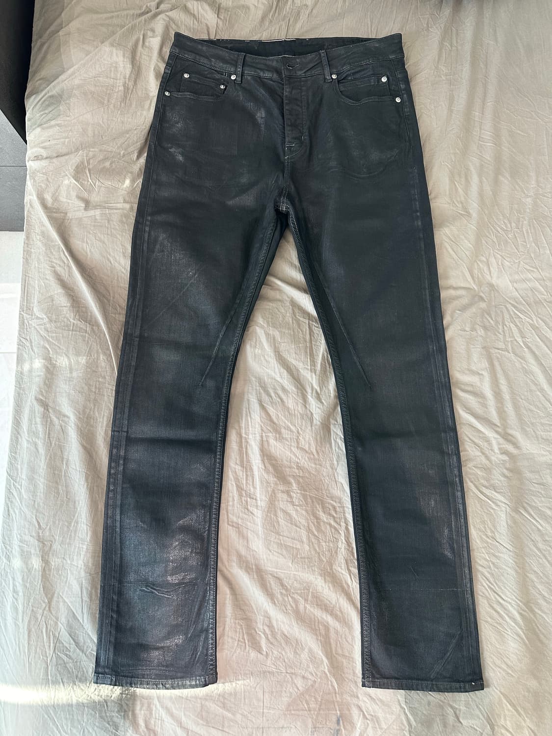 릭오웬스 디트로이트 코팅 진 32사이즈 상품이미지1