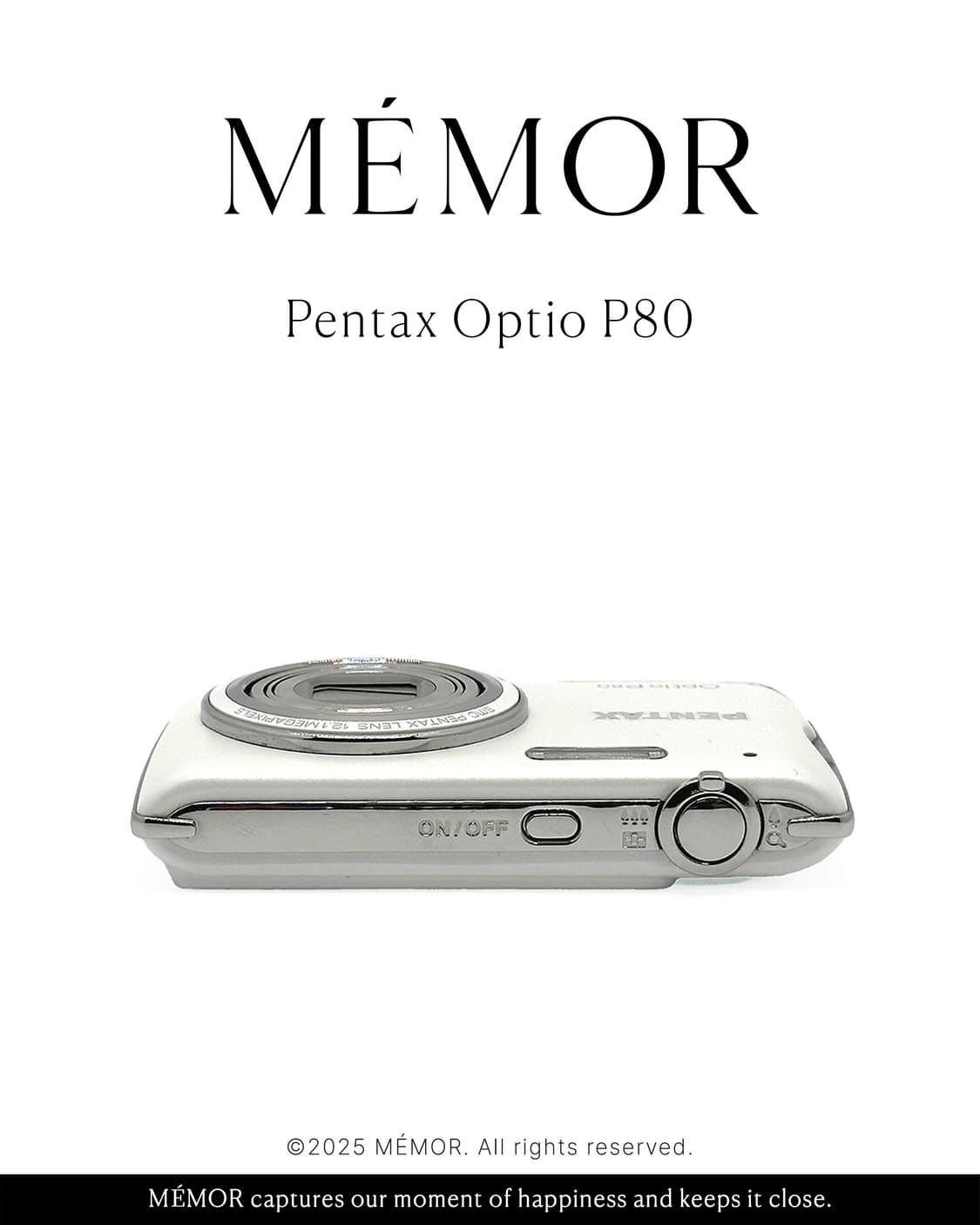 뉴트럴톤/블러리작례✨Pentax Optio P80 펜탁스 디카 카메라 상품이미지3