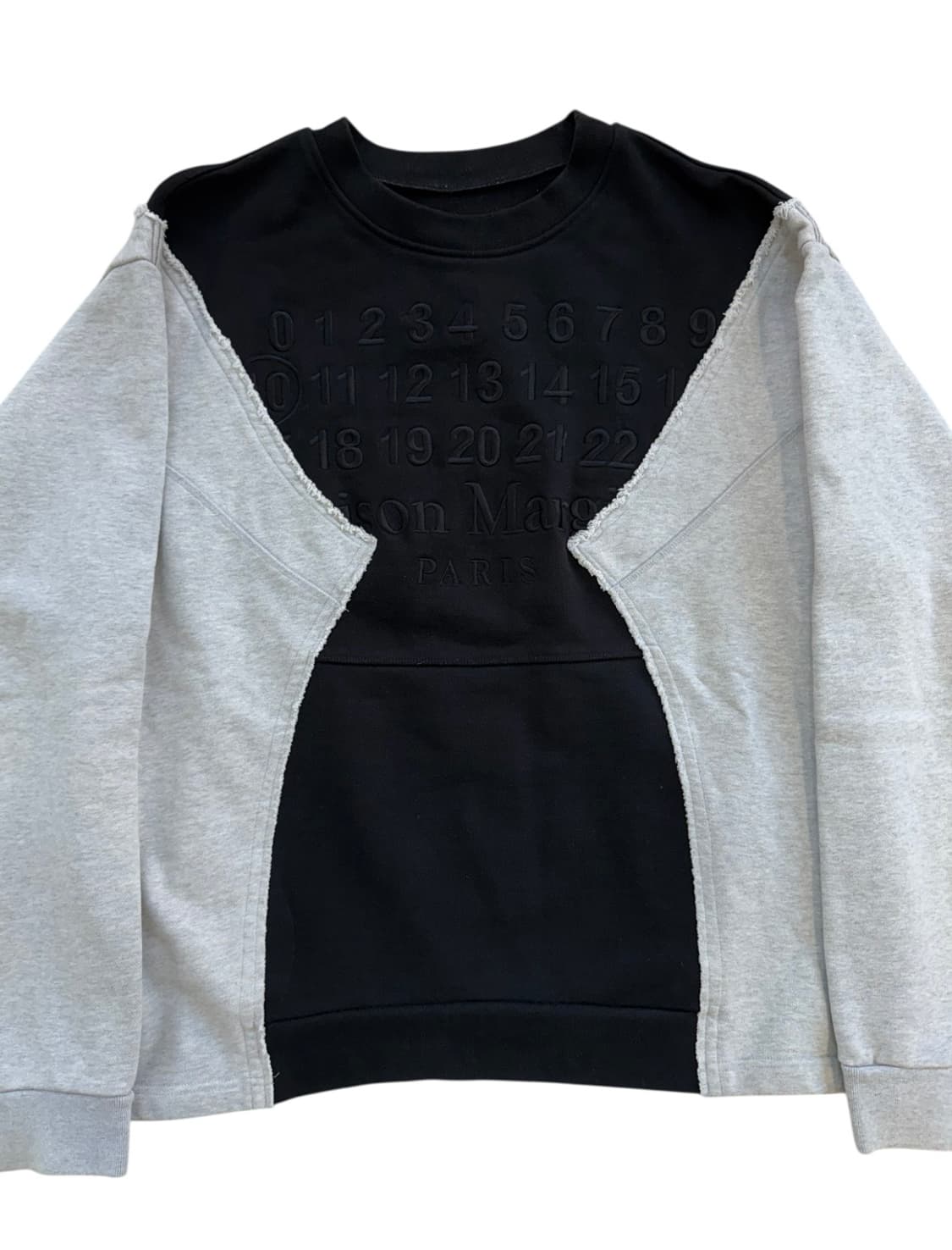 메종 마르지엘라 2020 디컨스트럭티드 넘버 스웻 상품이미지3