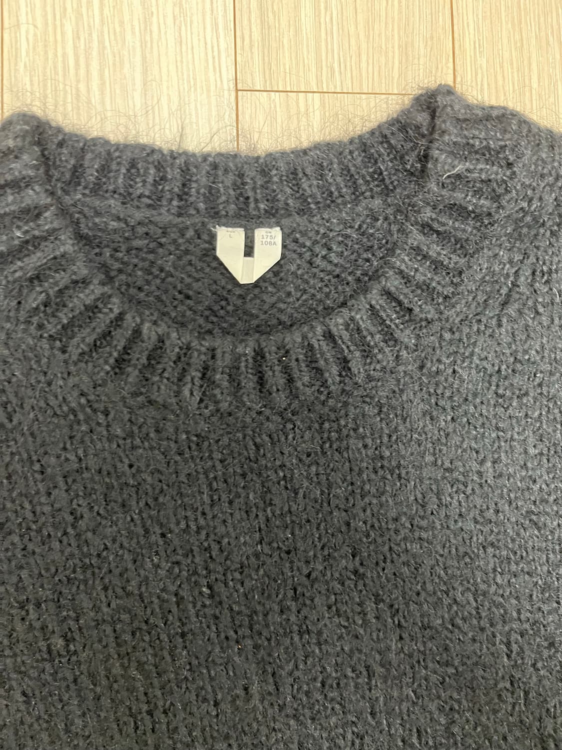 [L]아르켓 ARKET 블랙 니트 스웨터 상품이미지2