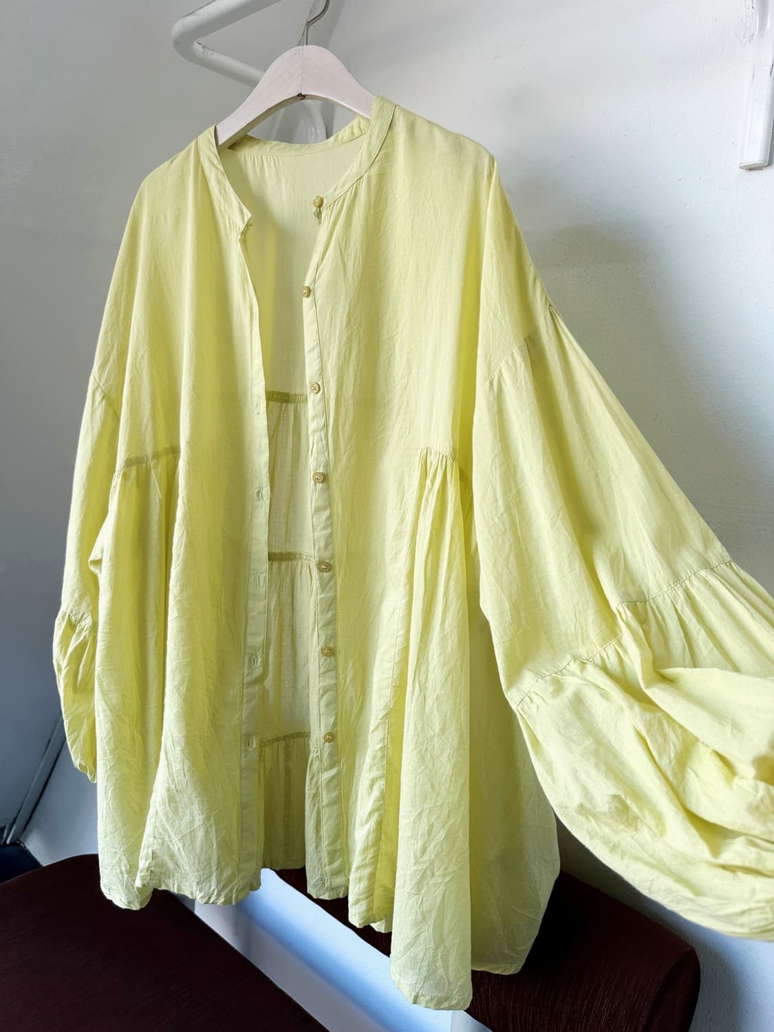 Wide silhouette High gauge cotton tunic  상품이미지1