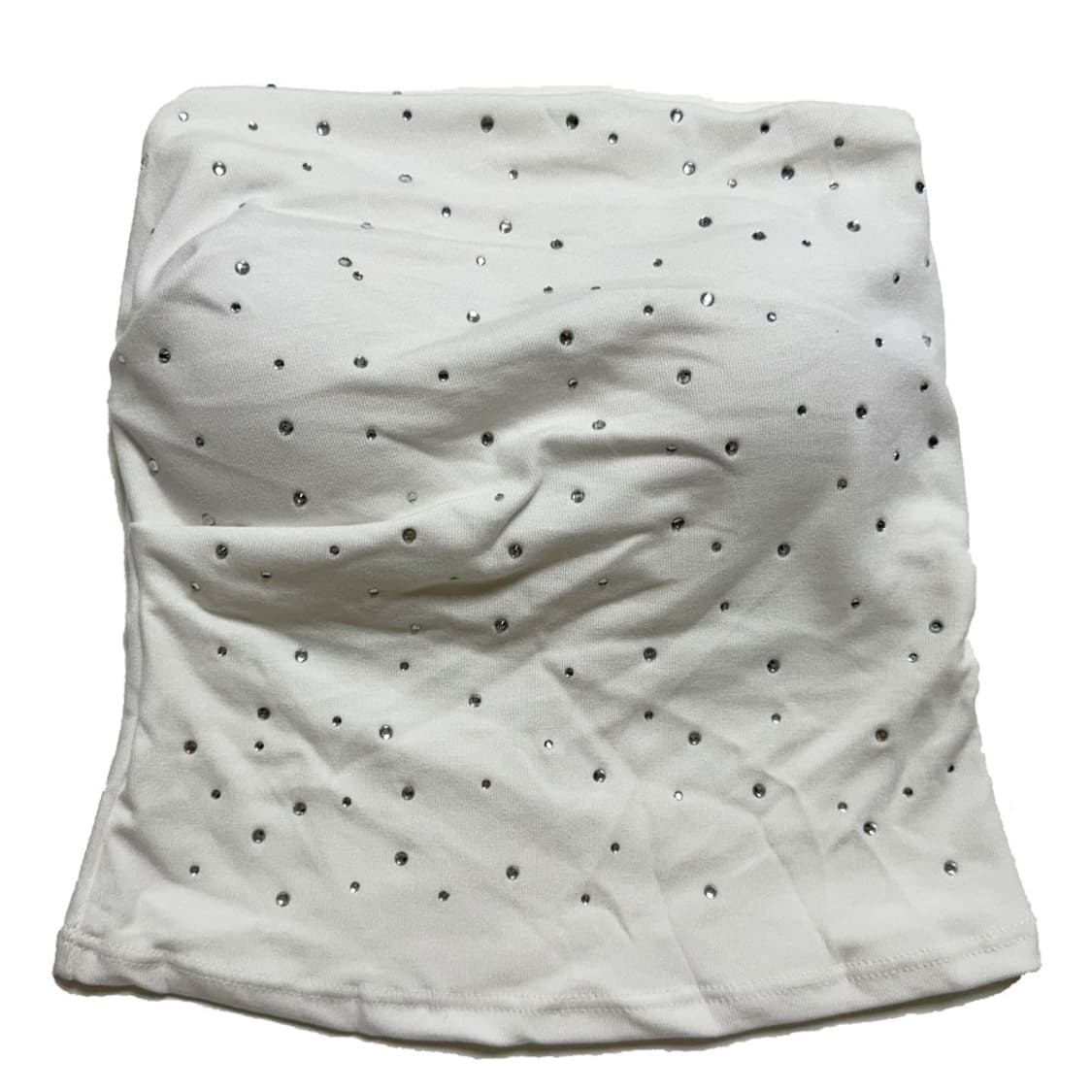 새상품 여자 캡내장 큐빅 탑나시 (화이트) 상품이미지1