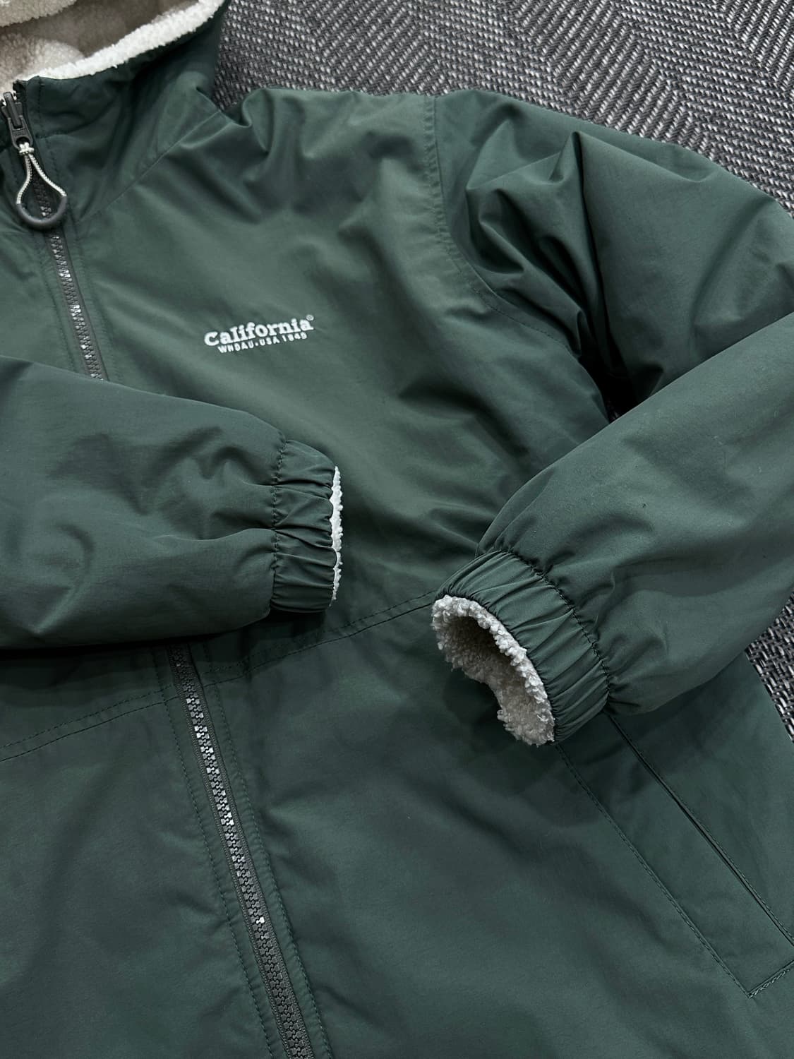 후아유 리버시블 뽀글이 자켓 상품이미지9