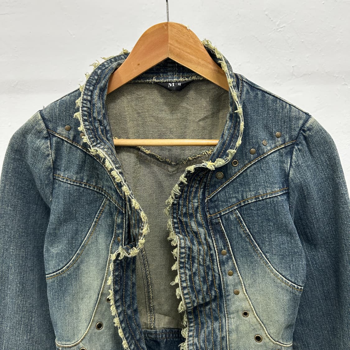 JPN VTG 웨스턴 펑크 데님자켓  상품이미지2