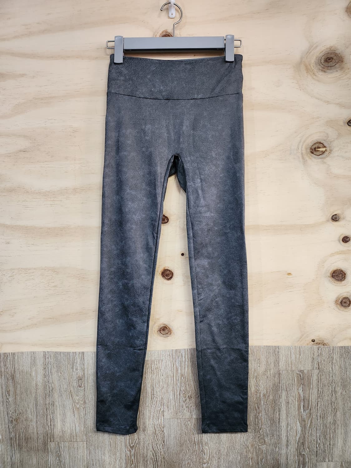 551) 깔제도니아 기모 비건레더 레깅스 상품이미지1