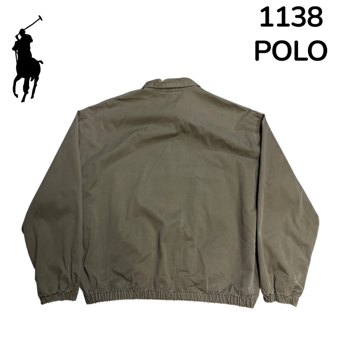 90s 폴로 랄프로렌 딥 브라운 레드포니 블루종 워크자켓 XL 상품이미지3