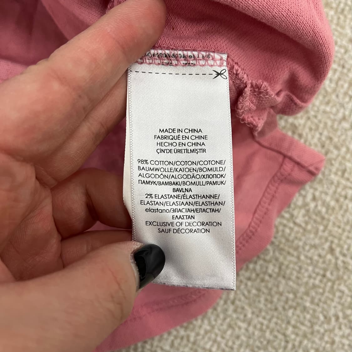 M 폴로랄프로렌 키즈 카라 긴팔 티셔츠 0210M 상품이미지3