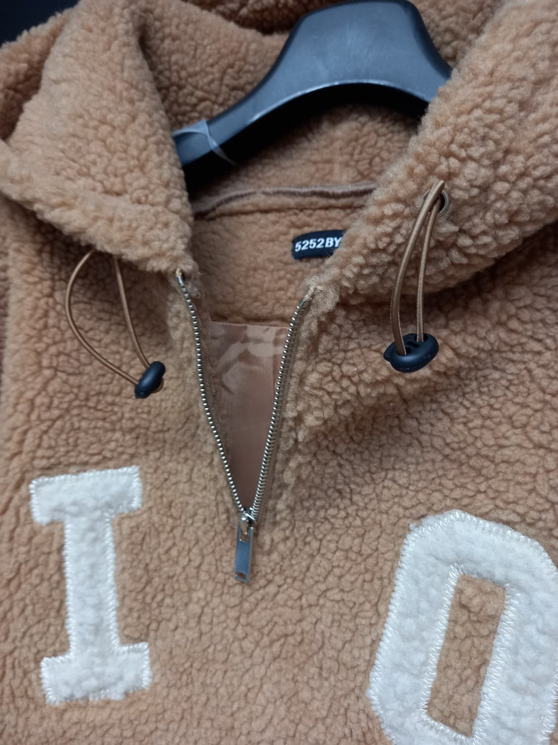 새 5252 BY OIOI 오아이오아이 후리스 비숑 후드점퍼 F 상품이미지7