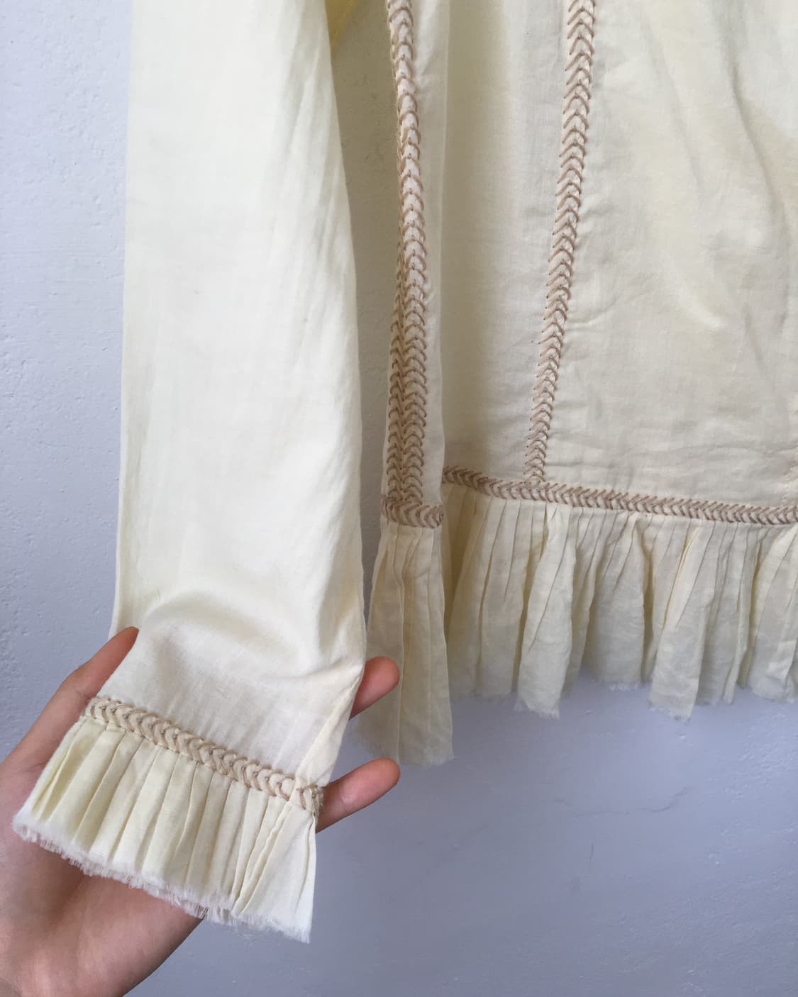 Stitch point blouse 상품이미지5