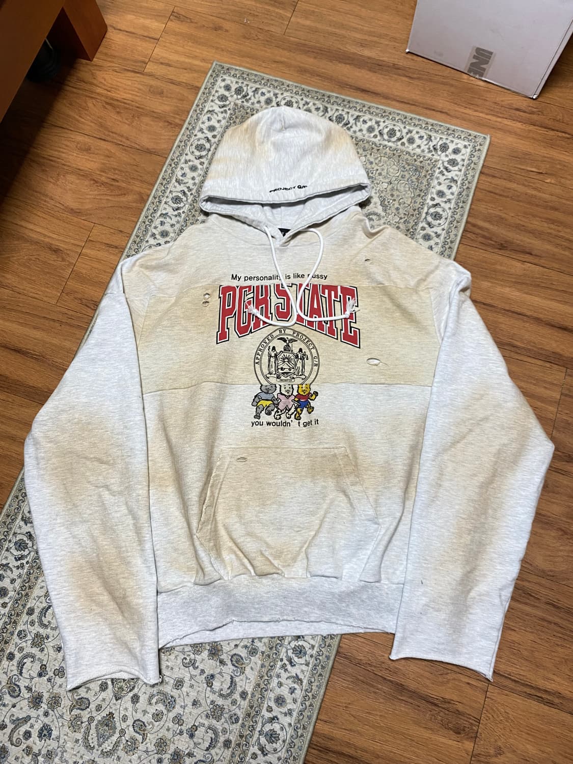 Protocol index 프로토콜 인덱스 후드티 상품이미지1