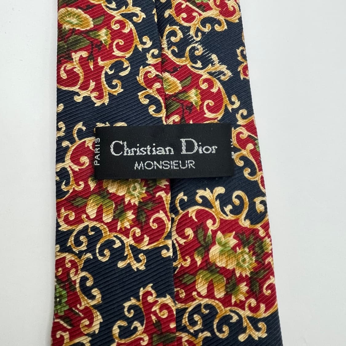 622) (Christian DIOR) 크리스찬 디올 패턴 넥타이 상품이미지5