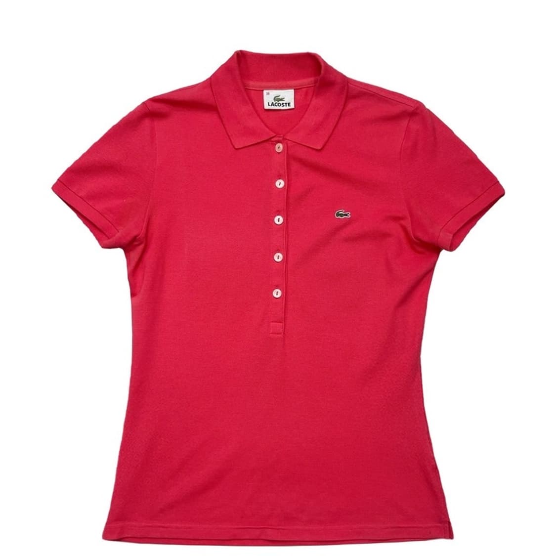 LACOSTE 여성 PK티 코랄 38 상품이미지1