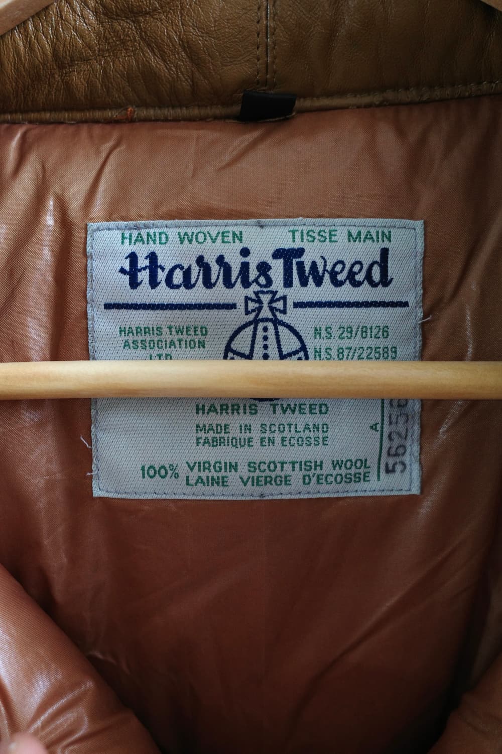 해리스 트위드 다운 베스트 상품이미지7