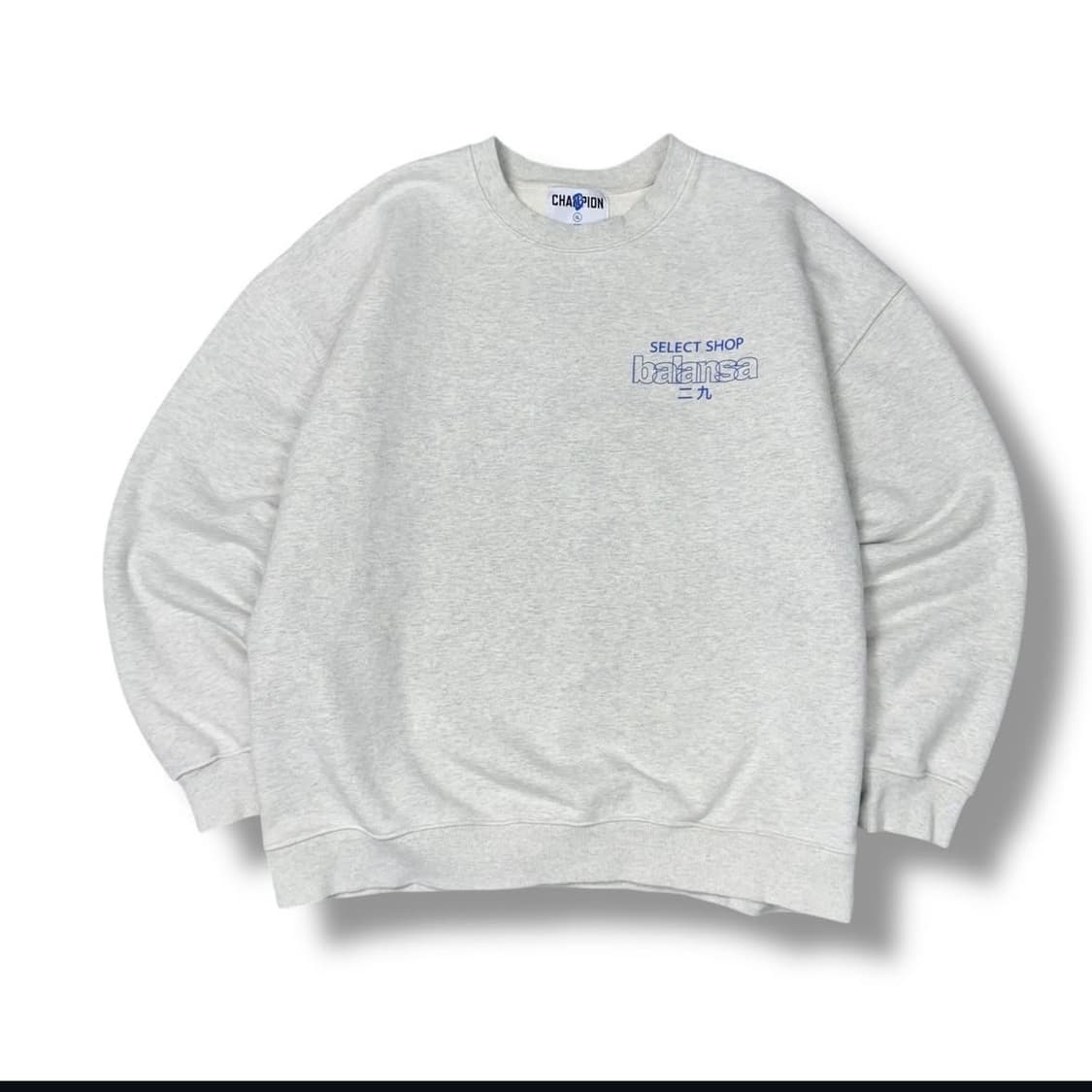 발란사 셀렉트샵 백로고 스웻셔츠 맨투맨  상품이미지3